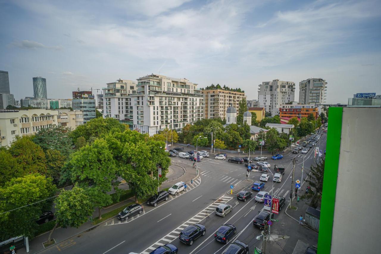 Penthouse With Huge Rooftop & Amazing City View Бухарест Екстер'єр фото